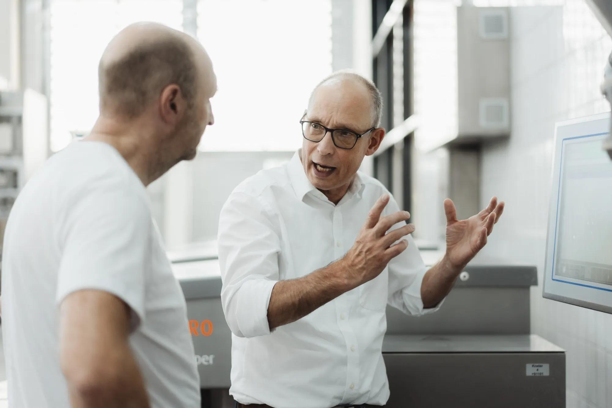 WinBack Team in der Bäckerei-Produktion